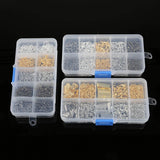 DIY Jewelry Earrings Making Kit with Chains, Clasp, Hooks, Beads