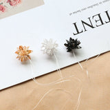 10pcs 13mm Crochet Rhinestone Flowers for Girls Garment