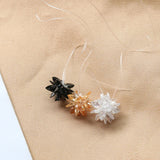 10pcs 13mm Crochet Rhinestone Flowers for Girls Garment