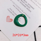 DIY Jewelry Findings 20pcs 26*26mm Metal Charms Earring Necklace Pendants