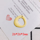 DIY Jewelry Findings 20pcs 26*26mm Metal Charms Earring Necklace Pendants
