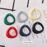 DIY Jewelry Findings 20pcs 26*26mm Metal Charms Earring Necklace Pendants