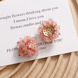 Acrylic Seed Beading Ornament Crochet Button Patch Sticker Beads 15pcs