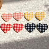 40pcs 19*22mm Resin Heart Charms for Earring Necklace Bracelet