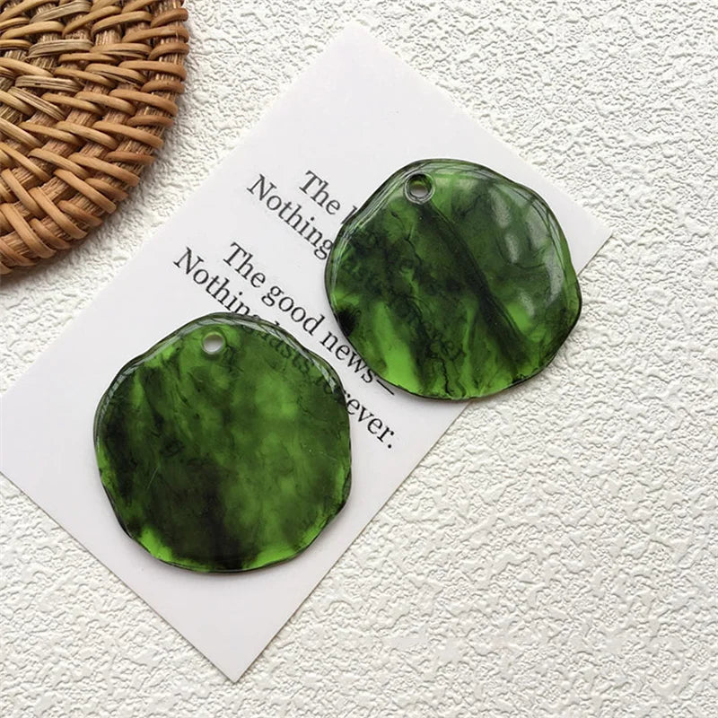 40pcs Vintage Resin Earring Bracelet Necklace Pendants