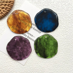 40pcs Vintage Resin Earring Bracelet Necklace Pendants
