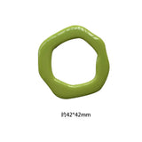 40pcs Resin Geometry Charms for Crafting, 42*42mm, DIY Jewelry Making Supplies