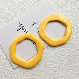 40pcs Resin Geometry Charms for Crafting, 42*42mm, DIY Jewelry Making Supplies
