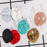 DIY Jewelry Findings 60pcs Resin Necklace Pendant Earring Charms