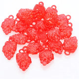 Colorful Grape-Shaped Acrylic Necklace Pendants 330pcs