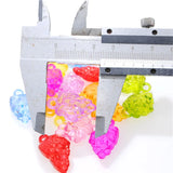 Colorful Grape-Shaped Acrylic Necklace Pendants 330pcs
