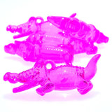 Colorful Acrylic Animal Crocodile Necklace Pendants 85pcs