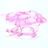 Colorful Acrylic Animal Crocodile Necklace Pendants 85pcs