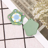 Colorful Resin Necklace Pendants 30pcs Earring Keychain Bag Charms