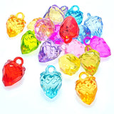Colorful Strawberry Acrylic Necklace Pendants 180pcs
