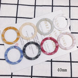 Colorful Acrylic Resin Charms Earring Necklace Pendants 20pcs