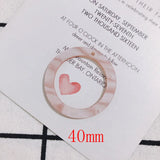Colorful Acrylic Resin Charms Earring Necklace Pendants 20pcs