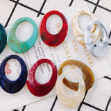 Resin Plastic Hollow Out Charms Necklace Earring Pendants