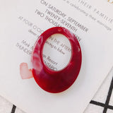 Resin Plastic Hollow Out Charms Necklace Earring Pendants