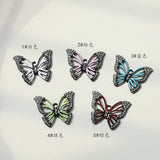 Crystal Rhinestones Butterfly Charms 15pcs Earring Pendants 26*21mm