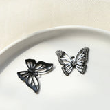 Crystal Rhinestones Butterfly Charms 15pcs Earring Pendants 26*21mm