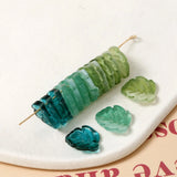 Resin Leaves Charms 100pcs Necklace Earring Bracelet Pendants