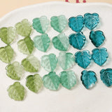 Resin Leaves Charms 100pcs Necklace Earring Bracelet Pendants
