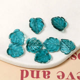 Resin Leaves Charms 100pcs Necklace Earring Bracelet Pendants