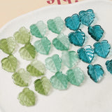 Resin Leaves Charms 100pcs Necklace Earring Bracelet Pendants