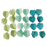 Resin Leaves Charms 100pcs Necklace Earring Bracelet Pendants