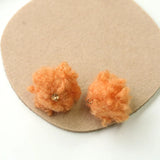 Winter Fur Ball Charms Ornament Accessories 60pcs Round Earring Necklace Pendant