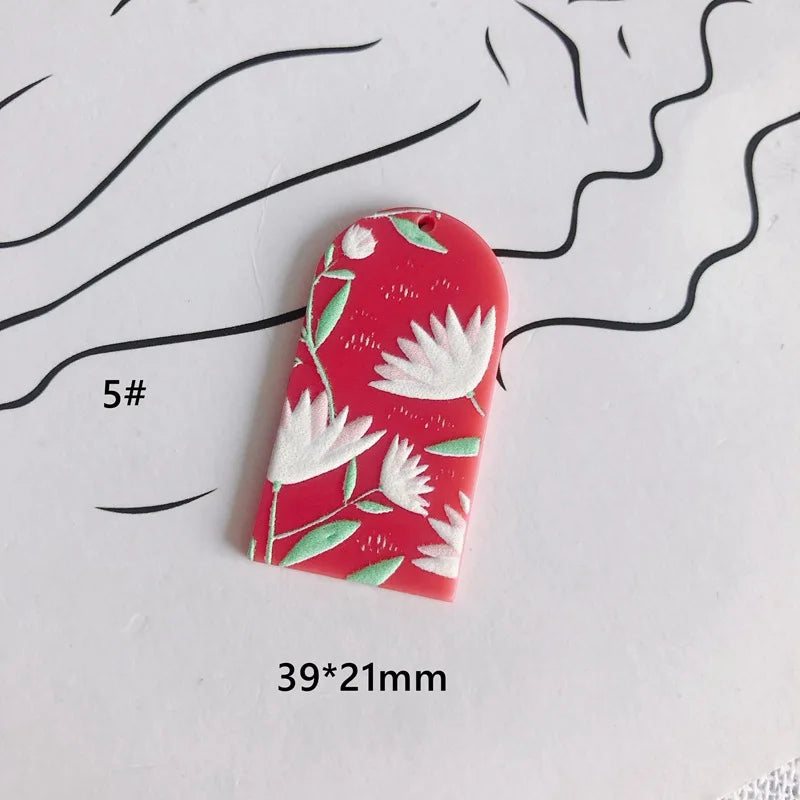 30pcs Resin Charms for DIY Jewelry Making
