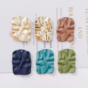 Rectangle Shape Necklace Pendants Garment Ornament Accessory Earring Charms
