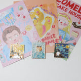 Enamel Alloy Charms Oil Painting Necklace Earring Pendants 40pcs