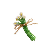 70pcs Crystal Flower Rhinestone Charms for DIY Jewelry