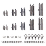DIY Jewelry Findings Kit: Clasps, Tubes, Extender, Jump Rings