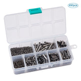 DIY Jewelry Findings Kit: Clasps, Tubes, Extender, Jump Rings