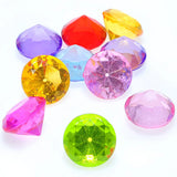 Acrylic Rhinestones Button Patch Sticker 18x25mm 110pcs