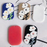 Resin Floral Charms 30pcs DIY Jewelry Findings Ornament Accessory