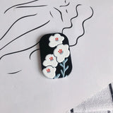 Resin Floral Charms 30pcs DIY Jewelry Findings Ornament Accessory