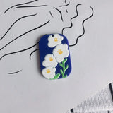 Resin Floral Charms 30pcs DIY Jewelry Findings Ornament Accessory