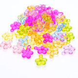 DIY Spring Flower Acrylic Necklace Pendant 390pcs