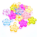 DIY Spring Flower Acrylic Necklace Pendant 390pcs