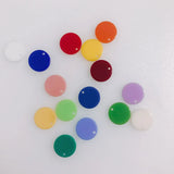 100pcs 15*2mm Resin Charms Earring Necklace Pendants Garments