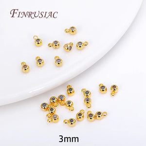 18K Plated Smart Bead with Silicone Insert and Ring