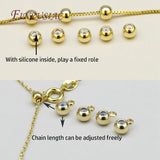 18K Plated Smart Bead with Silicone Insert and Ring