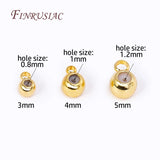 18K Plated Smart Bead with Silicone Insert and Ring