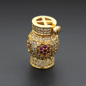 DIY Zircon Rhinestone Fastener Clasps for Bracelet Necklace