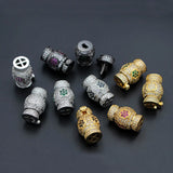 DIY Zircon Rhinestone Fastener Clasps for Bracelet Necklace