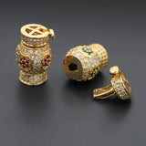 DIY Zircon Rhinestone Fastener Clasps for Bracelet Necklace